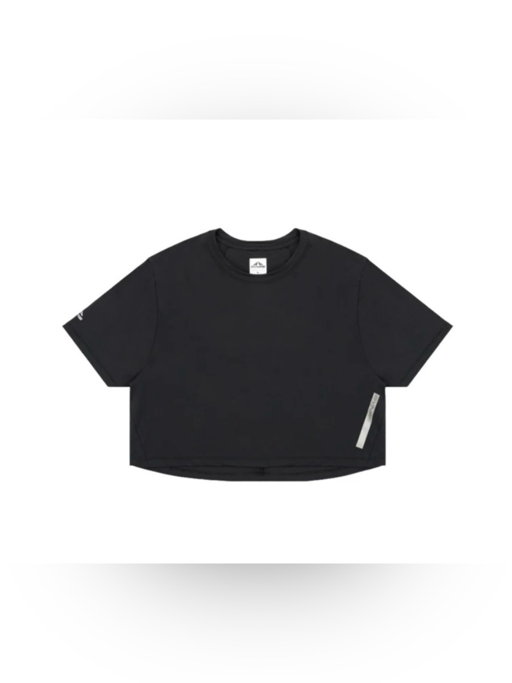 💫 PYNRS Women’s Wendover Crop Tee, XS, Black, Excellent condition